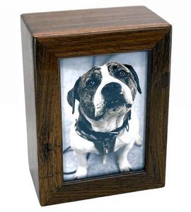 High Quality American Style Handmade Wood Cremation <b>Urns</b> for <b>Cat</b> and Dog Ashes Wholesale Funeral <b>Urns</b> for Pets - Product Image 4