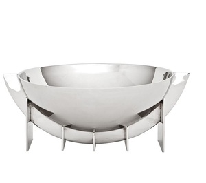 Unique Design Stainless Steel High Quality Modern Design <b>Large</b> Serving <b>Bowl</b> for Home Hotel Restaurant and Party Dinnerware - Product Image 1