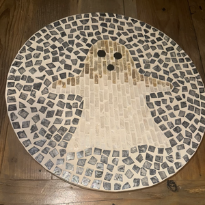 Manteles Individuales Redondos de Concha de Capiz al por Mayor, Manteles Individuales Fantasma para Mesa de Comedor, Lujo para Halloween 2026, de Vietnam - Product Image 2