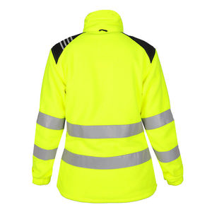Chaqueta de seguridad amarilla de alta visibilidad de poliéster 100% de calidad superior con cinta reflectante Chaquetas de seguridad de trabajo reflectantes impermeables - Product Image 6