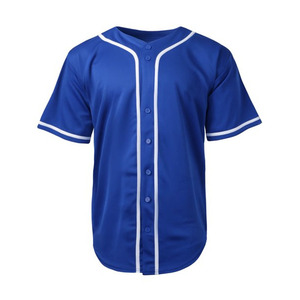 2024 nouvelle mode maillots de Baseball respirants de haute qualité pas cher en gros personnalisé plaine équipe vêtements de sport maillot de Baseball - Product Image 1
