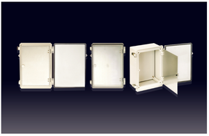 Caja de conexiones de plástico eléctrico (carcasa de puerta doble)-Cajas de plástico impermeables hechas en Corea - Product Image 2