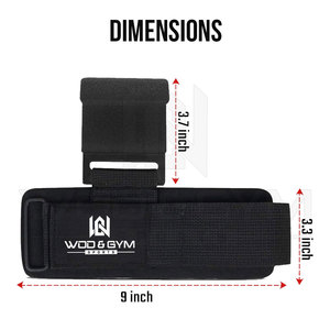Sangles de poignet OEM et ODM néoprène Logo personnalisé exercice de gymnastique à usage intensif haltérophilie Powerlifting crochet poignée unisexe - Product Image 6