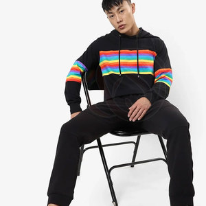 Sweat-shirts à capuche en molleton doublé, fabriqués en usine, pour hommes, entièrement personnalisables, de haute qualité, légers, pour l'hiver - Product Image 6