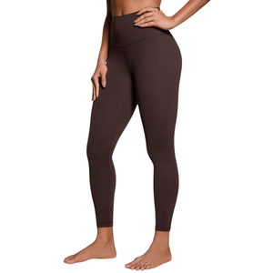 Leggings de yoga décontractés pour femmes, respirants, taille mi-haute, en tissu biologique de coton et bambou, doux et confortables, vente en gros - Product Image 6