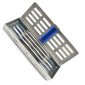 Kit d'examen dentaire 3 pièces comprenant 1 pince collégiale, 1 miroir dentaire, 1 sonde manuelle allemande par SurgiRight - Product Image 6