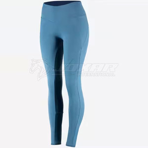 Mallas ecuestres OEM para mujer, mallas elásticas de cintura alta para montar a caballo con logotipo personalizado - Product Image 3