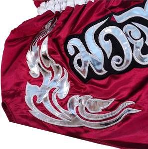 กางเกงมวยไทย/คิกบ็อกซิ่ง ทรงหลวม ระบายอากาศดี ปักโลโก้ตามสั่ง - Product Image 4