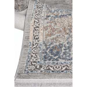 Alfombra Moderna Netline Home Depot Gallery A0021, 60% Viscosa, 40% Acrílico, Antideslizante, Fácil de Limpiar, Duradera, Gris - Product Image 3