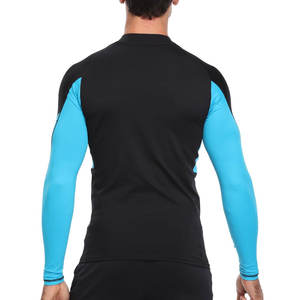 Produit de vente chaud sur mesure de haute qualité hommes Rash Guard pour BJJ formation dernière conception MMA Rash Guard en bas quantité minimale de commande - Product Image 3