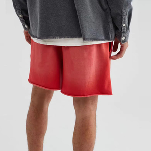 Short délavé à l'acide au prix de gros short à poches multiples respirant à séchage rapide pour hommes entièrement personnalisé - Product Image 3