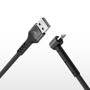 3A 1.5M USB pour Iphone Câble CB-319 NEGRO Haute Qualité Mobile 3M - Product Image 3