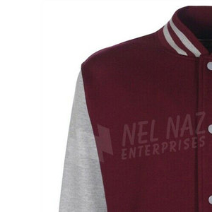 Veste Lettermen style sur mesure Vêtements pour hommes Veste Letterman en tissu de meilleure qualité avec manches longues - Product Image 2