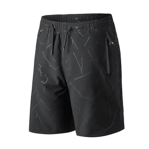 Poliéster Gimnasio Deportes Atlético Correr Deporte Fitness Playa Baloncesto Jogging Hombre Pantalones cortos de malla suelta - Product Image 5