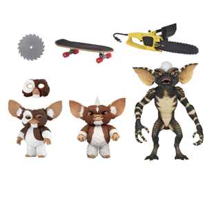 Gremlins 40e Anniversaire : Ensemble de 7 figurines PVC de l'évolution des Gremlins, modèles animaux en plastique - Product Image 2