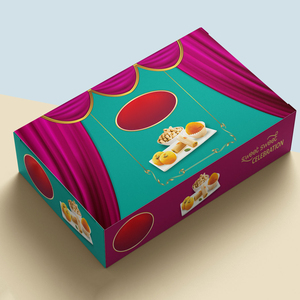 Fancy Laser personalizar Logo impresión amor corazón papel novia y novio boda caramelo dulce regalo caja de embalaje - Product Image 4