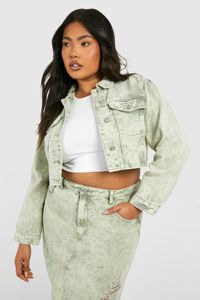 Veste en jean bleue avec broderie personnalisée et effet éclaboussures de peinture, vestes brodées sur mesure - Product Image 4