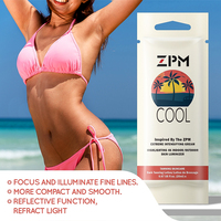 Lotion de bronzage Paquets d'échantillons Crème bronzante sans gluten & Intensifier Sachets de bronzage pour le corps