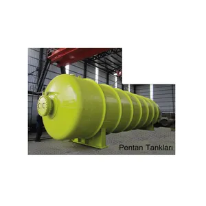 N-PENTAN réservoirs de stockage haute qualité récipients à pression équipements industriels réservoirs de stockage chimiques de TYPE cylindrique
