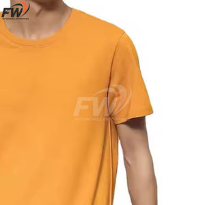 T-shirt personnalisé pour homme, dernière tendance, impression sérigraphique du logo, 100% coton, unisexe, manches courtes, pour homme et femme. - Product Image 6