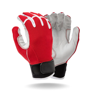 Gants de frappeur de baseball souples et durables pour l'entraînement de la paume en cuir Gants de frappeur de sport robustes - Product Image 4