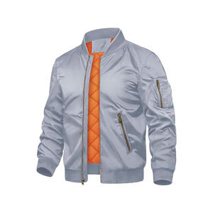 Chaquetas Bomber para hombre Béisbol Clásico Top Invierno Outwear Varsity Jacket - Product Image 3