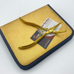 Kit d'outils de pinces professionnelles en microbilles plaquées or de qualité supérieure pour enlever les microbilles avec logo personnalisé - Product Image 6