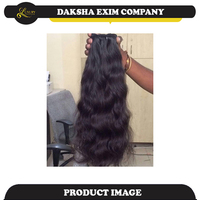 Extensions de cheveux humains indiens Remy bruts non traités de qualité supérieure, double trame machine, 100 grammes. TOUTES LES CUTICULES DANS LA MEME DIRECTION Haut de gamme