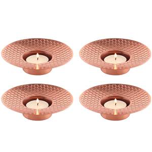 Votiva de metal para velas de candelita iluminación adecuada para bodas decoración festiva y brillo cálido - Product Image 5