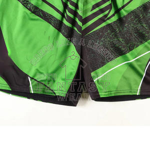 FANTASY WEAR 2026 Shorts de BJJ et MMA sublimés de qualité supérieure, option textile plus vert avec impression vibrante et logo personnalisé - Product Image 6
