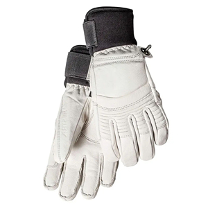 Gants de ski imperméables et isolés en cuir pour hommes - Thermiques, respirants, doigts entiers, pour l'hiver et le froid - Product Image 2