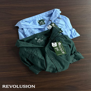 Chemise Oxford durable à manches longues et à 4 poches pour homme avec style utilitaire, parfaite pour le bureau en plein air ou une utilisation décontractée - Product Image 3