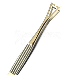 Fórceps Duval de acero inoxidable, instrumento de agarre y sujeción de tejido quirúrgico para uso hospitalario y clínico - Product Image 2