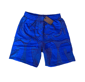 ออกแบบโลโก้ของคุณเอง กางเกงขาสั้นผู้ชายแบบย้อมสีเอซิด ราคาสมเหตุสมผล ผู้ผลิตที่ดีที่สุด จำนวนมาก ปักลายแบบดิสเทรส - Product Image 6