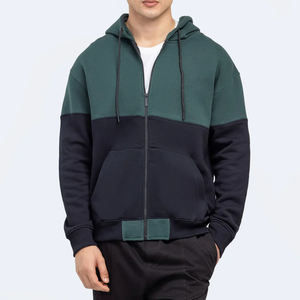 Sweat à capuche zippé à la mode pour hommes Vendeurs Sweat à capuche en coton durable avec un look élégant - Product Image 1