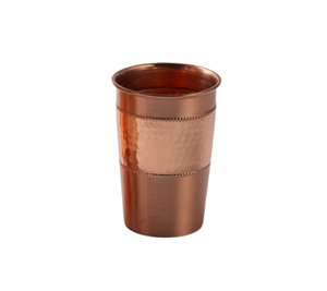 Vaso martillado de cobre puro Koi 100%, vaso de agua potable Ayurvédica de 400ml, utensilio desechable tradicional hecho a mano, pedido a granel - Product Image 6