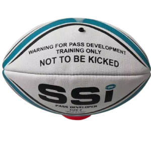 Pelota de rugby pesada de calidad premium que no debe patearse, talla 5 para acondicionamiento y prácticas de fuerza - Product Image 1