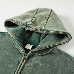 Qualité supérieure Concevez vos propres sweats à capuche lavés à l'acide pour hommes En stock Nouveau design Sweats à capuche lavés à l'acide en hiver - Product Image 2