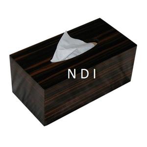 Porte-mouchoirs en bois de style luxueux avec finition personnalisée pour la maison, l'hôtel et les articles d'usage quotidien en cuisine - Product Image 1