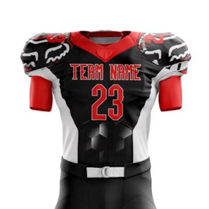 Uniforme de Fútbol Americano Sublimado de Alta Calidad para Jóvenes, 100% Poliéster, Personalizable - Product Image 4