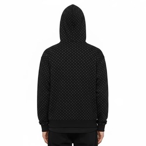 Sudadera con Capucha de Moda para Hombre, Diseño de Invierno, Poliéster/Algodón, con Pedrería, Estilo Nuevo, Reversible - Product Image 4