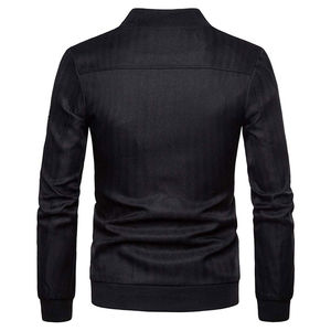 Nouvel arrivage, vente en gros, bombardier d'hiver en satin réversible, col zippé par sublimation, coupe-vent, vol de pilote, multi-poches - Product Image 4