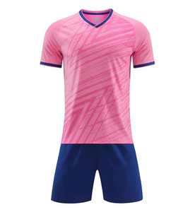Camiseta de fútbol personalizada, ropa de fútbol sublimada, camisetas de fútbol de entrenamiento para hombre con pantalones cortos, ropa deportiva de equipo de fútbol personalizada - Product Image 2