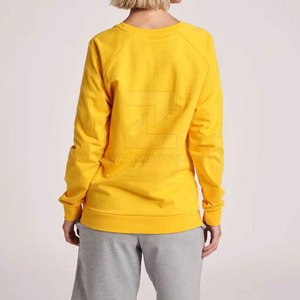 Sweat-shirt décontracté pour femme en coton 100% respirant avec logo personnalisé sur le devant - Product Image 6