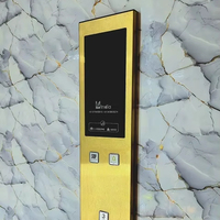 Bouton d'appel externe sans fond pour ascenseur, panneau d'appel extérieur en acier inoxydable de haute qualité, pièce de rechange pour ascenseur, villa, hôtel