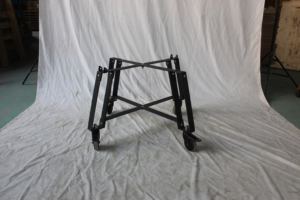 Trépied de levage de chauffage de boeuf de 16 pouces et gril portatif de Kamado en céramique pour le camping/jardin - Product Image 5