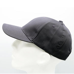 Elegantes gorras de béisbol de algodón gris con logotipo bordado en 3D Cómodo ajuste ajustable Durable Casual Streetwear Headwear - Product Image 2