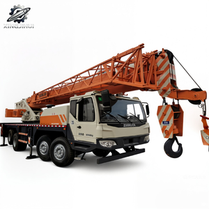 Grúa Hidráulica Usada ZoomlionQY55V de 55 Toneladas, Pluma Telescópica de 58 m Máx., Marca China Original, Pocas Horas, Certificación CE - Product Image 1