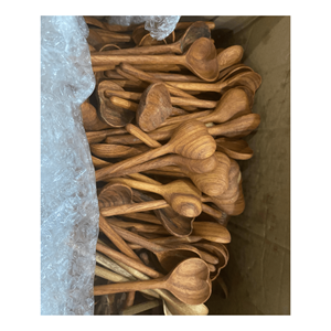 Vente chaude Cuillère En Bois Écologique Adorable Vietnamienne/Cuillère À Espresso Naturelle Cuillère En Bois Au Meilleur Prix De Haute Qualité - Product Image 2