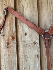 DD Leather's Racing Breast Plate for Horses Durable Equestrian Clothing Superior Workmanship Colourful Inlays Sier Beads New - Product Image 2